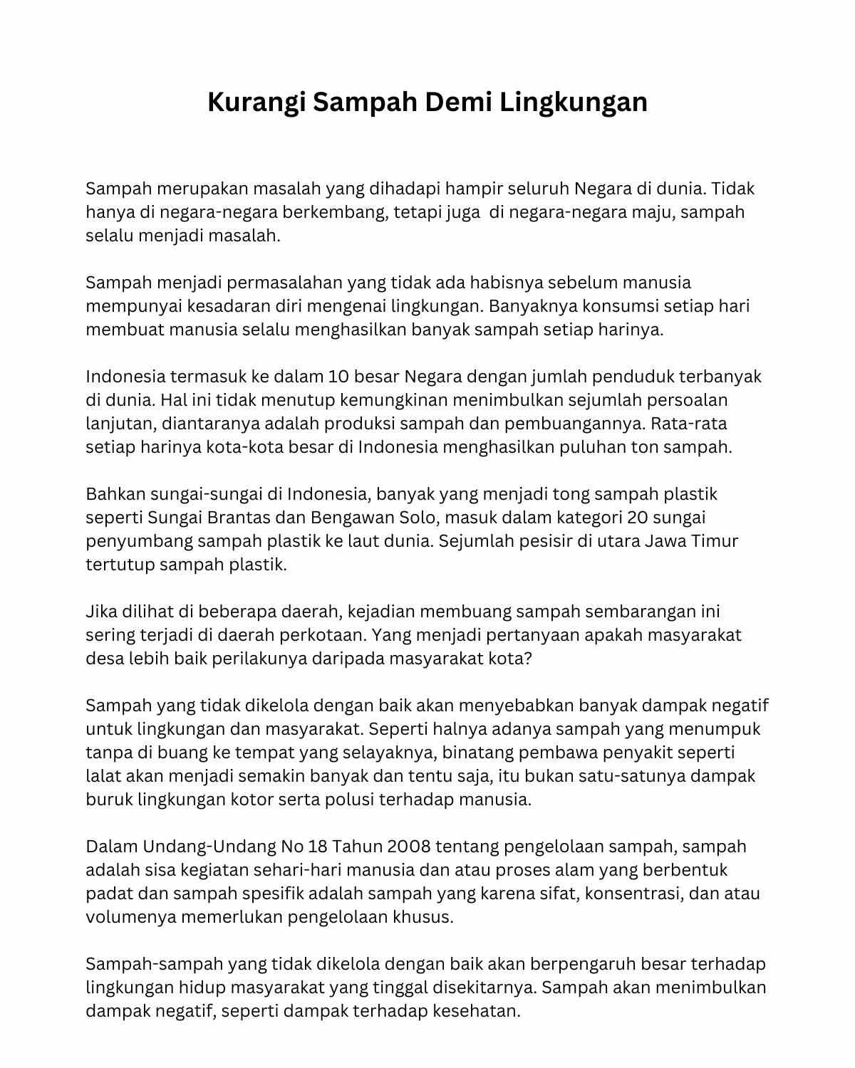 22 Contoh Artikel Singkat Yang Menarik Berbagai Tema Terbaru