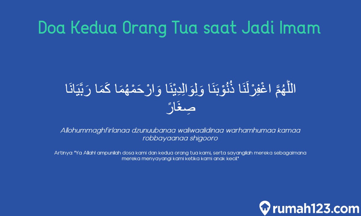 6 Doa Kedua Orang Tua Beserta Artinya Lengkap Dengan Arab Dan Latin