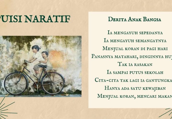 contoh puisi naratif