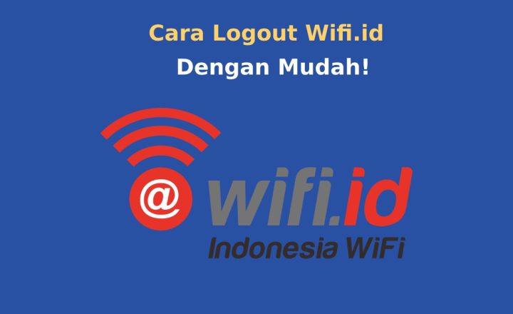 cara logout wifi id