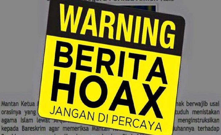contoh berita hoax