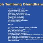 15 Contoh Tembang Dhandhanggula Beragam Tema Lengkap dengan Artinya
