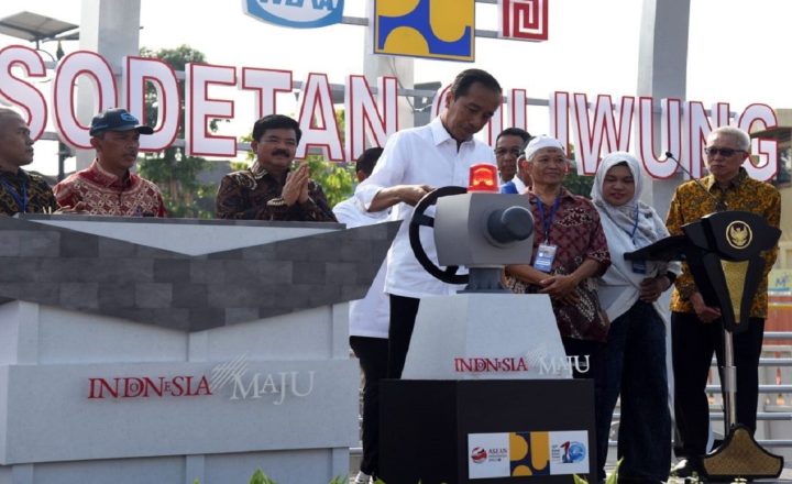 peresmian sodetan ciliwung