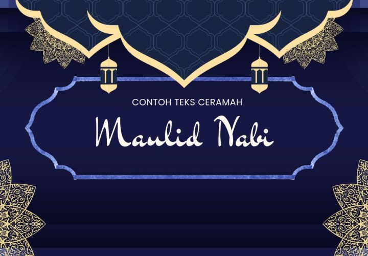 contoh teks ceramah maulid nabi