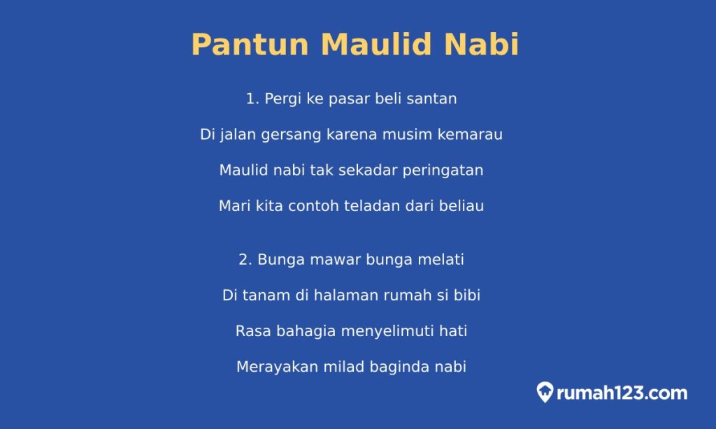 Pantun Maulid Nabi Menyentuh Hati Yang Cocok Untuk Menutup Acara