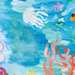 37 Contoh Gambar Pemandangan Alam yang Mudah Ditiru Anak TK dan SD