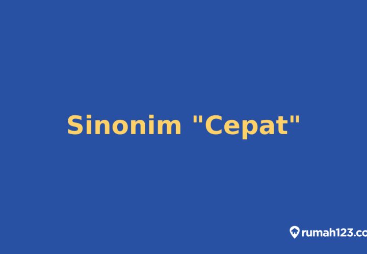 sinonim cepat