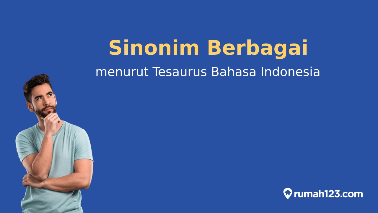 18 Sinonim Berbagai Menurut Tesaurus Bahasa Indonesia 