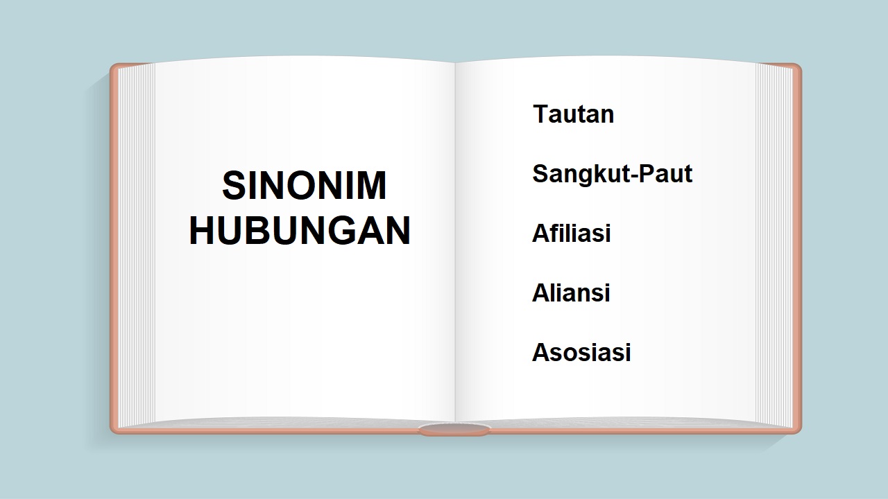 140 Sinonim Kata Hubungan Dalam Tesaurus Bahasa Indonesia 