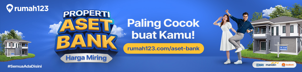 pilihan hunian aset bank rumah123 yang menarik