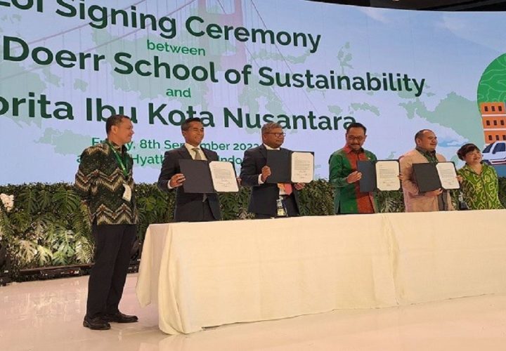 ikn bekerja sama dengan universitas terkemuka