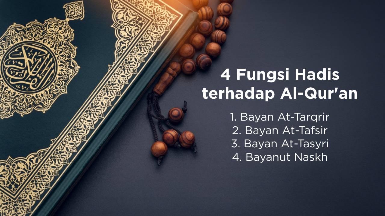 4 Fungsi Hadis Terhadap Alquran Dalam Sumber Hukum Islam