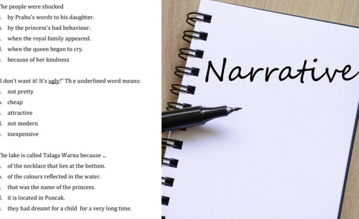 contoh soal narrative text