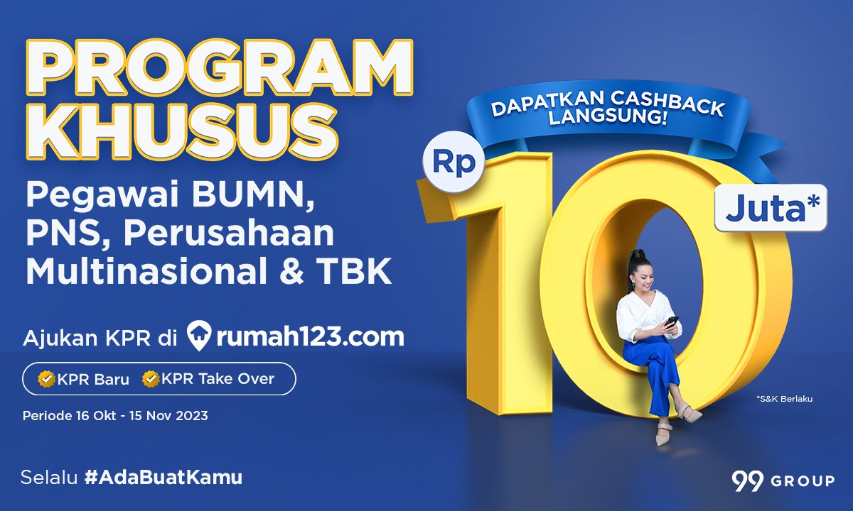 Gebyar Promo Beli Rumah Di Rumah123 Hingga Akhir Tahun