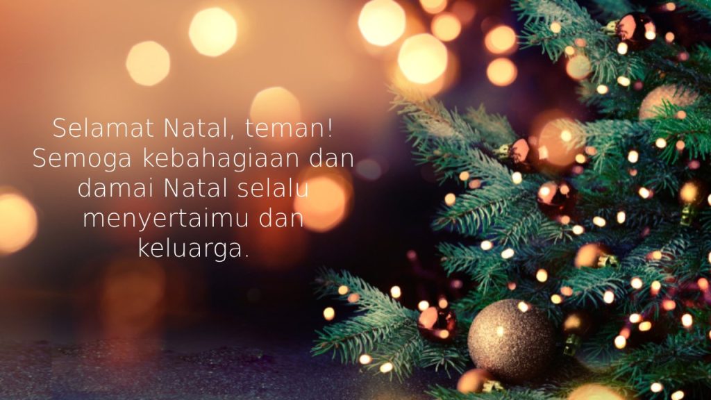 Ucapan Natal Untuk Teman Singkat Tetapi Menyentuh Hati