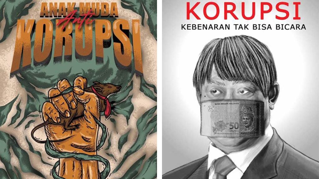 7 Contoh Poster Anti Korupsi yang Mudah Ditiru. Pesannya Jelas!