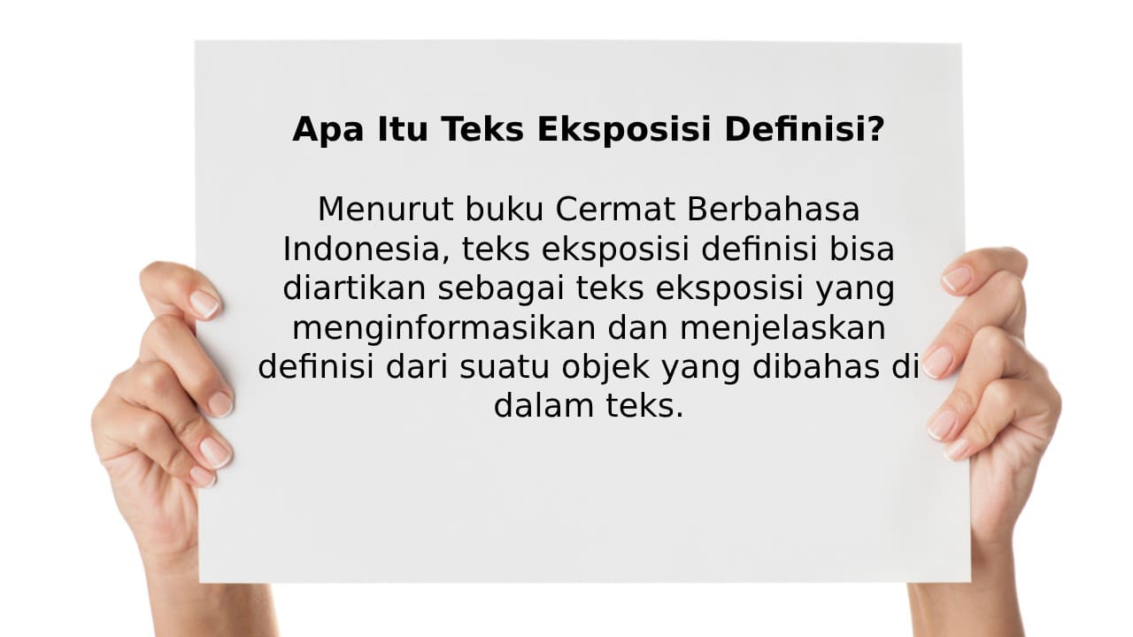 Contoh Teks Eksposisi Definisi Beserta Strukturnya