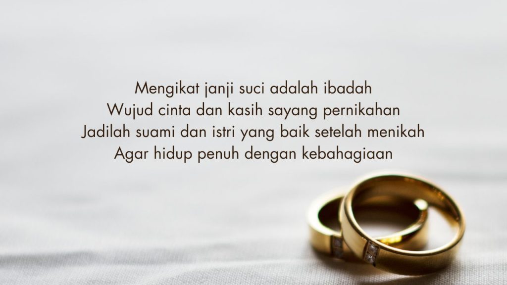 25 Pantun Pernikahan Islami Lucu Hingga Romantis 